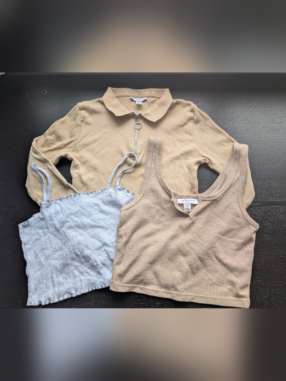 Bundle of 3 Topshop Crop Tops